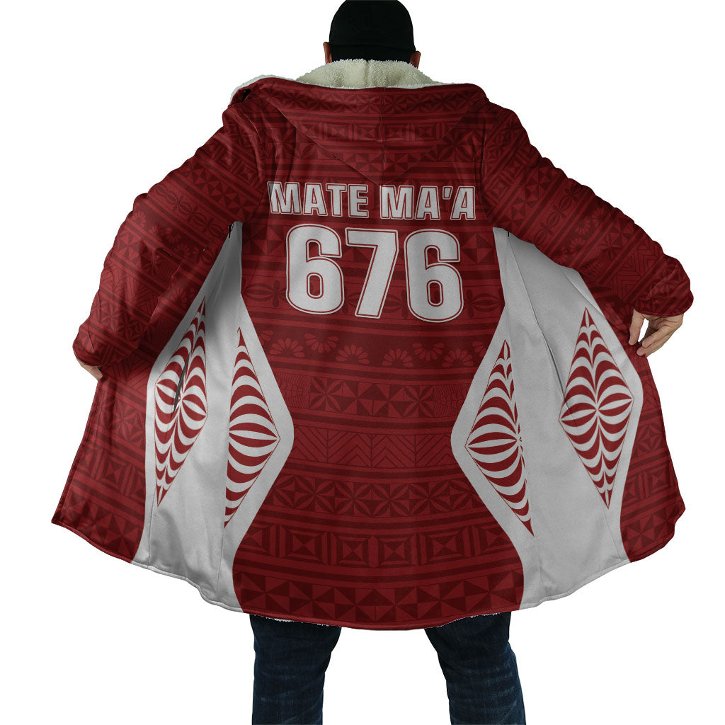 Mate Maa Tonga Rugby Cloak Kupesi Tokelau Feletoa Pattern LT05 - Polynesian Pride
