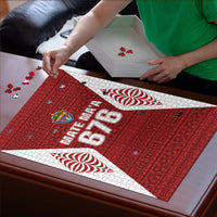Mate Maa Tonga Rugby Puzzle Kupesi Tokelau Feletoa Pattern LT05 - Polynesian Pride