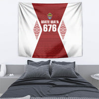 Mate Maa Tonga Rugby Tapestry Kupesi Tokelau Feletoa Pattern LT05 - Polynesian Pride