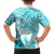 Hawaiian Tapa Hawaiian Shirt Traditional Vintage Pattern Aqua LT05 - Polynesian Pride