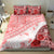 Hawaiian Tapa Bedding Set Traditional Vintage Pattern Red LT05 - Polynesian Pride