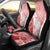 Hawaiian Tapa Car Seat Cover Traditional Vintage Pattern Red LT05 - Polynesian Pride