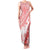 Hawaiian Tapa Family Matching Tank Maxi Dress and Hawaiian Shirt Traditional Vintage Pattern Red LT05 Mom's Dress Red - Polynesian Pride