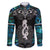 New Zealand Aotearoa Family Matching Mermaid Dress and Hawaiian Shirt Maori Taniwha Paua Shell