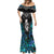 New Zealand Aotearoa Mermaid Dress Maori Taniwha Paua Shell