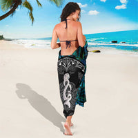 New Zealand Aotearoa Sarong Maori Taniwha Paua Shell