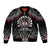 Personalised Samoa Black Saturday Bomber Jacket Samoa For Samoans