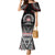 Personalised Samoa Black Saturday Family Matching Mermaid Dress and Hawaiian Shirt Samoa For Samoans