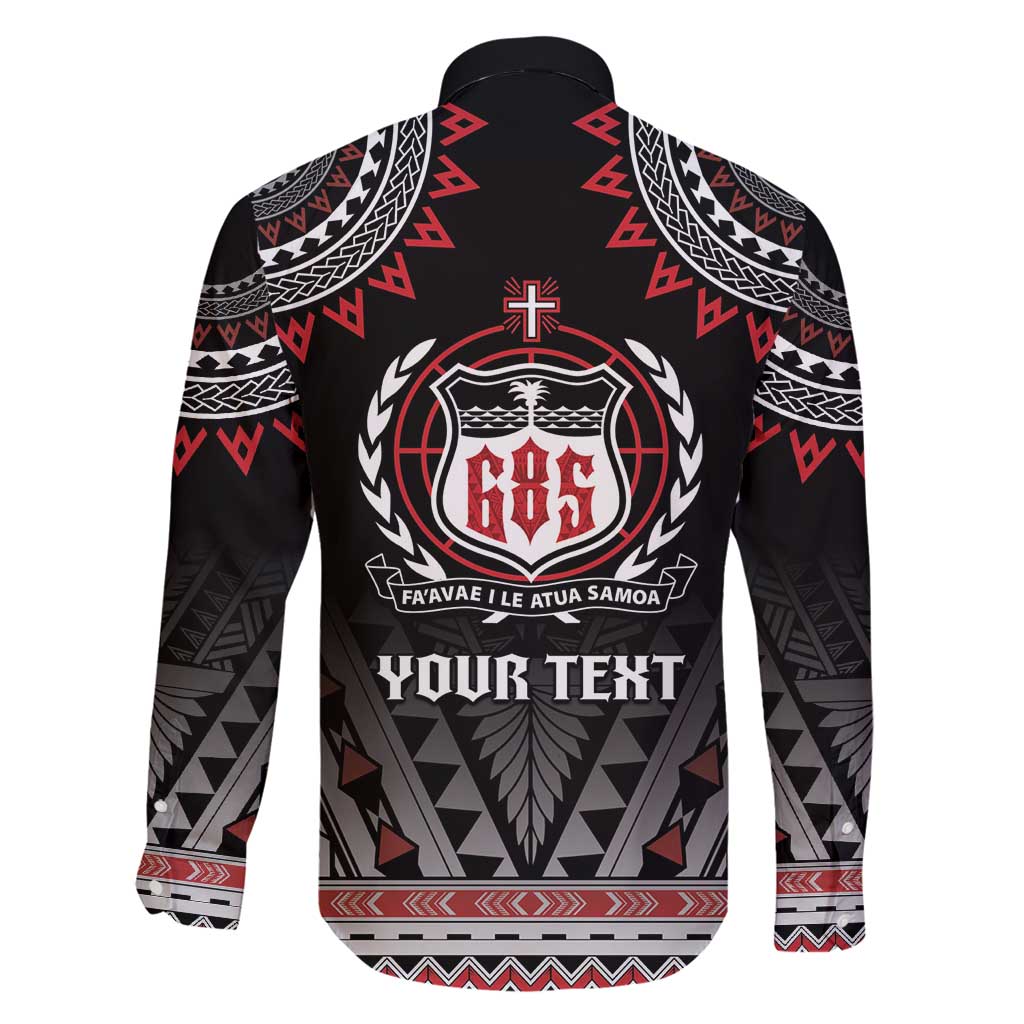 Personalised Samoa Black Saturday Family Matching Off Shoulder Short Dress and Hawaiian Shirt Samoa For Samoans