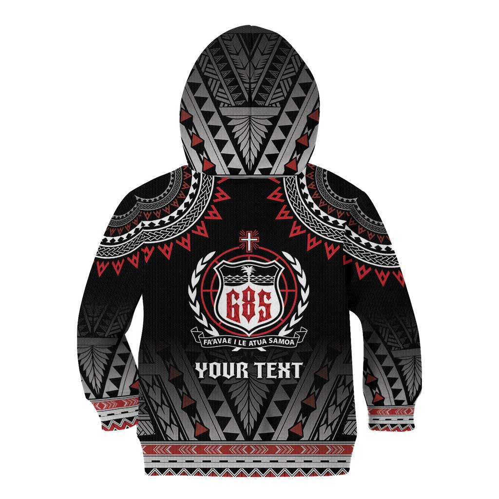 Personalised Samoa Black Saturday Kid Hoodie Samoa For Samoans