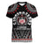 Personalised Samoa Black Saturday Women V-Neck T-Shirt Samoa For Samoans