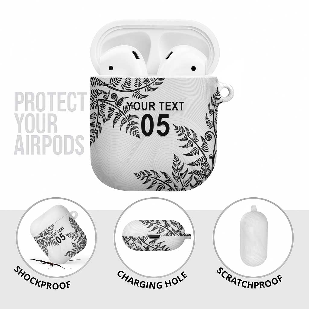 Custom New Zealand Football AirPods Case Aotearoa Pride - Polynesian Pride