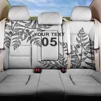 Custom New Zealand Football Back Car Seat Cover Aotearoa Pride - Polynesian Pride