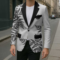 Custom New Zealand Football Blazer Aotearoa Pride - Polynesian Pride