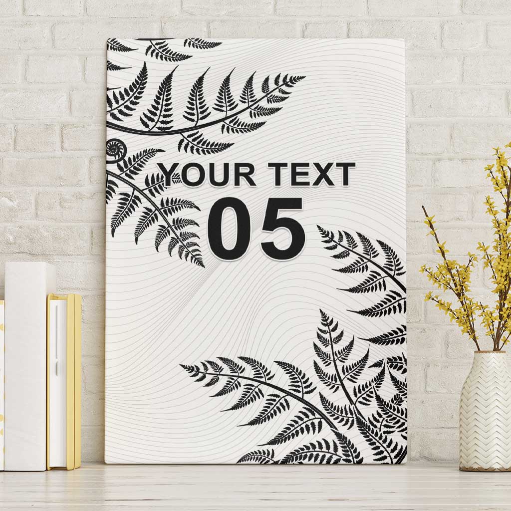 Custom New Zealand Football Canvas Wall Art Aotearoa Pride - Polynesian Pride