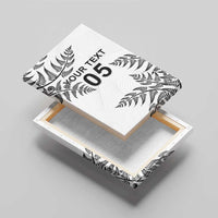 Custom New Zealand Football Canvas Wall Art Aotearoa Pride - Polynesian Pride