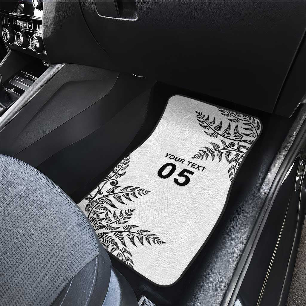 Custom New Zealand Football Car Mats Aotearoa Pride - Polynesian Pride