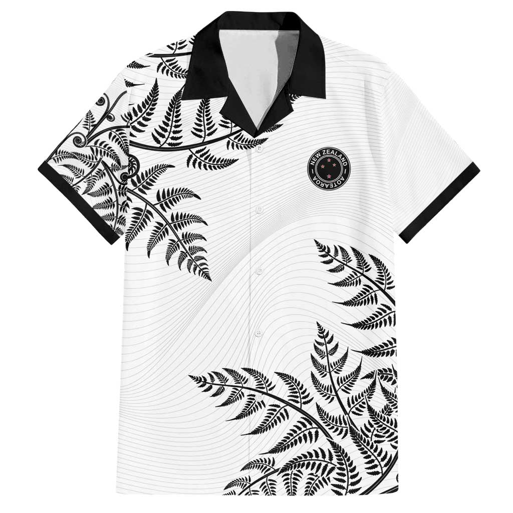 Custom New Zealand Football Family Matching Summer Maxi Dress and Hawaiian Shirt Aotearoa Pride - Polynesian Pride