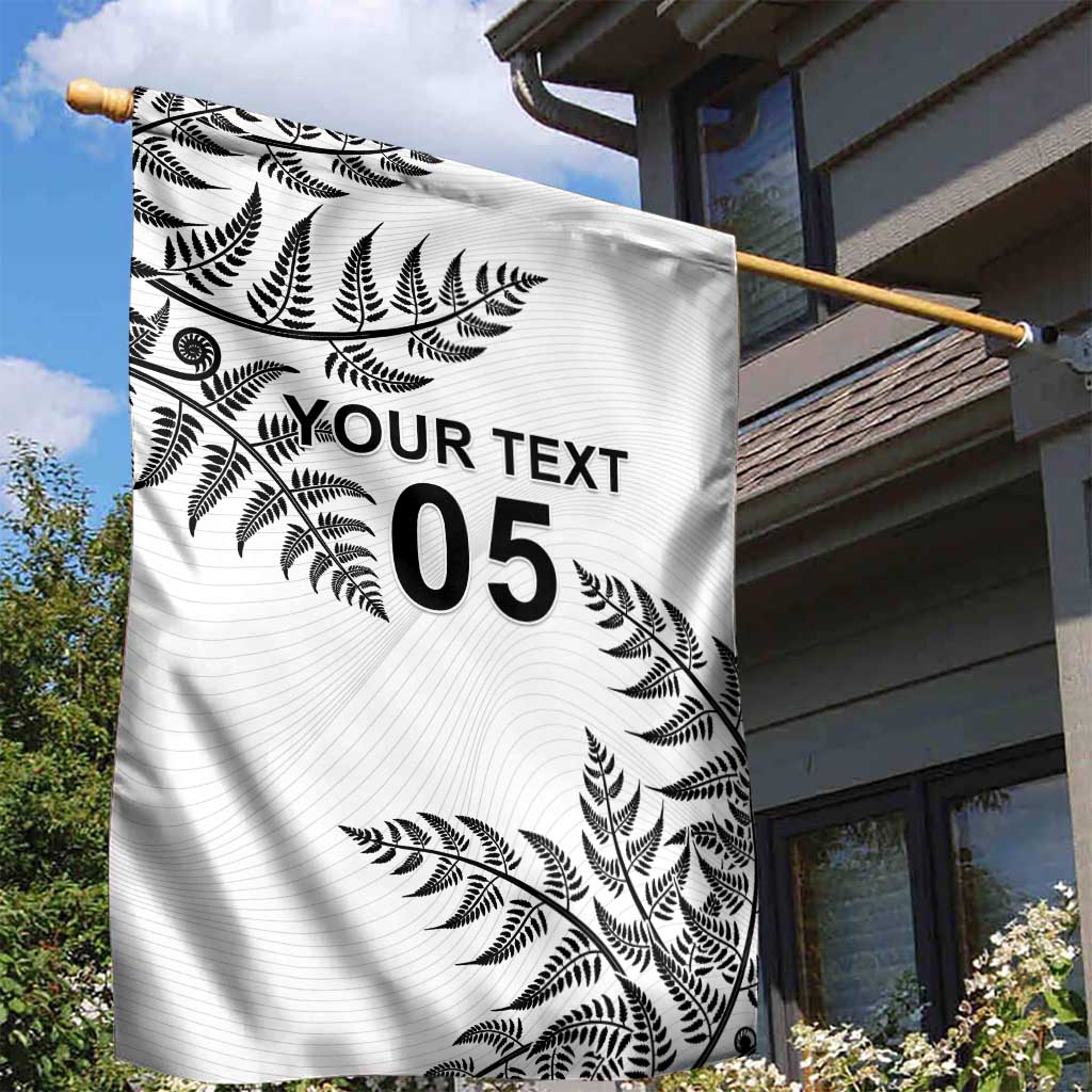 Custom New Zealand Football Garden Flag Aotearoa Pride - Polynesian Pride