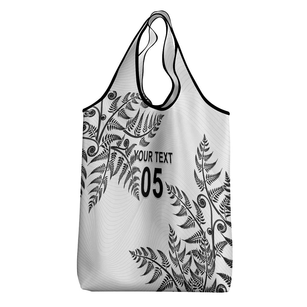 Custom New Zealand Football Grocery Bag Aotearoa Pride - Polynesian Pride