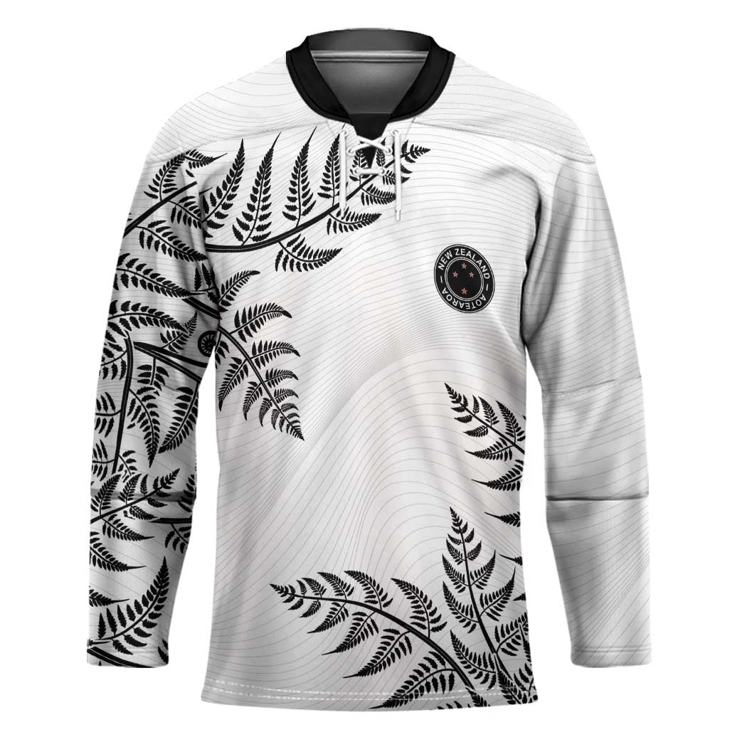 Custom New Zealand Football Hockey Jersey Aotearoa Pride - Polynesian Pride