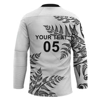 Custom New Zealand Football Hockey Jersey Aotearoa Pride - Polynesian Pride