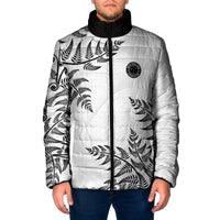 Custom New Zealand Football Padded Jacket Aotearoa Pride - Polynesian Pride