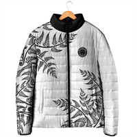 Custom New Zealand Football Padded Jacket Aotearoa Pride - Polynesian Pride