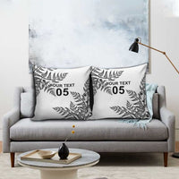 Custom New Zealand Football Pillow Cover Aotearoa Pride - Polynesian Pride