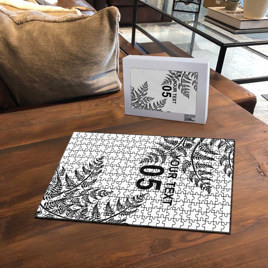 Custom New Zealand Football Puzzle Aotearoa Pride - Polynesian Pride