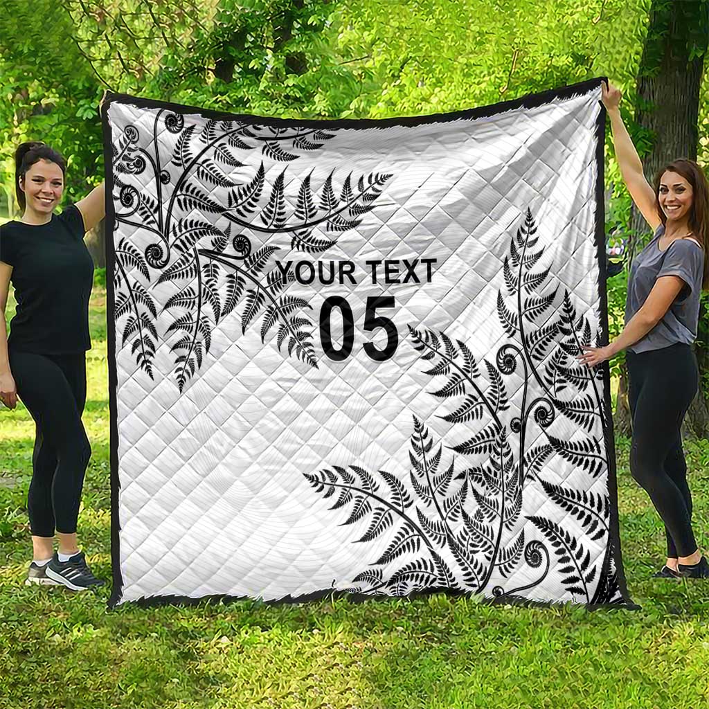 Custom New Zealand Football Quilt Aotearoa Pride - Polynesian Pride