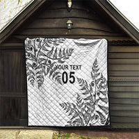 Custom New Zealand Football Quilt Aotearoa Pride - Polynesian Pride