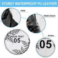 Custom New Zealand Football Spare Tire Cover Aotearoa Pride - Polynesian Pride