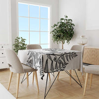 Custom New Zealand Football Tablecloth Aotearoa Pride - Polynesian Pride