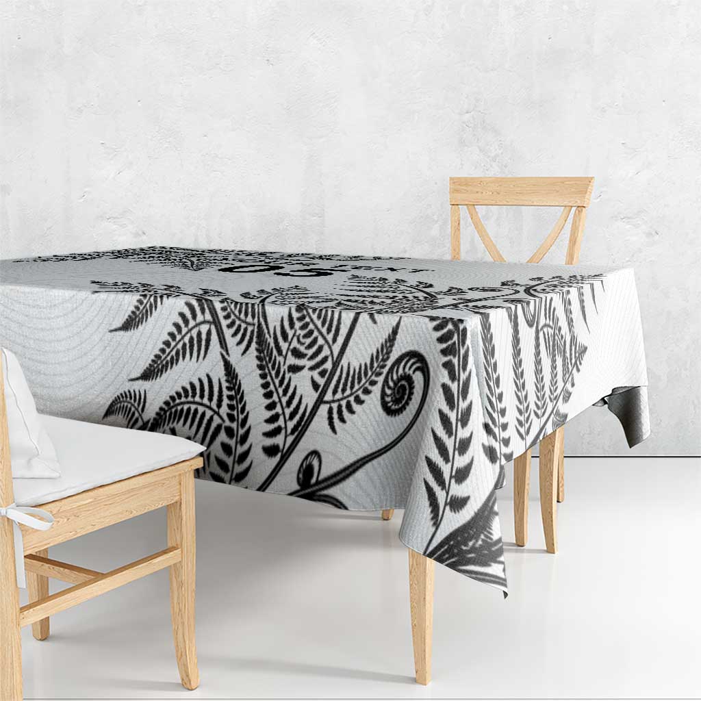 Custom New Zealand Football Tablecloth Aotearoa Pride - Polynesian Pride