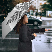 Custom New Zealand Football Umbrella Aotearoa Pride - Polynesian Pride