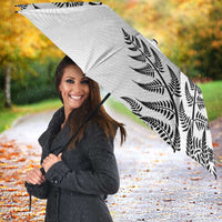 Custom New Zealand Football Umbrella Aotearoa Pride - Polynesian Pride