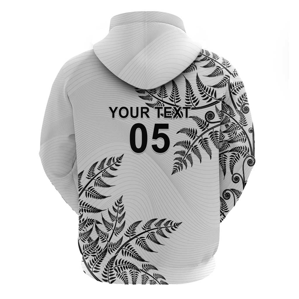 Custom New Zealand Football Zip Hoodie Aotearoa Pride - Polynesian Pride