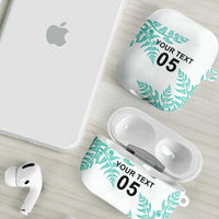 Custom New Zealand Football AirPods Case Aotearoa Pride Aqua Version - Polynesian Pride