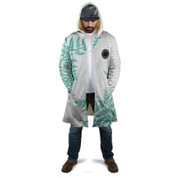 Custom New Zealand Football Cloak Aotearoa Pride Aqua Version - Polynesian Pride