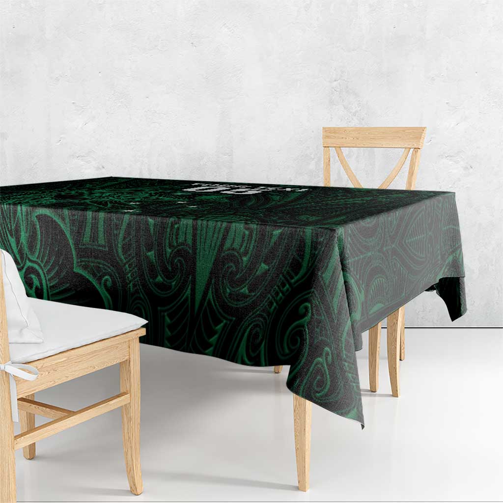 Custom New Zealand Fishing Tablecloth Maori Tribal Pattern - Polynesian Pride