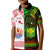 Custom Hawaii And Tahiti Kid Polo Shirt Coat Of Arms Polynesian Pattern LT05 Kid Reggae - Polynesian Pride