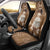 Bula Fiji Women's Day Car Seat Cover With Fijian Tapa Pattern