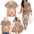 Hawaii Women's Day Family Matching Off Shoulder Long Sleeve Dress and Hawaiian Shirt With Polynesian Pattern LT05 - Polynesian Pride