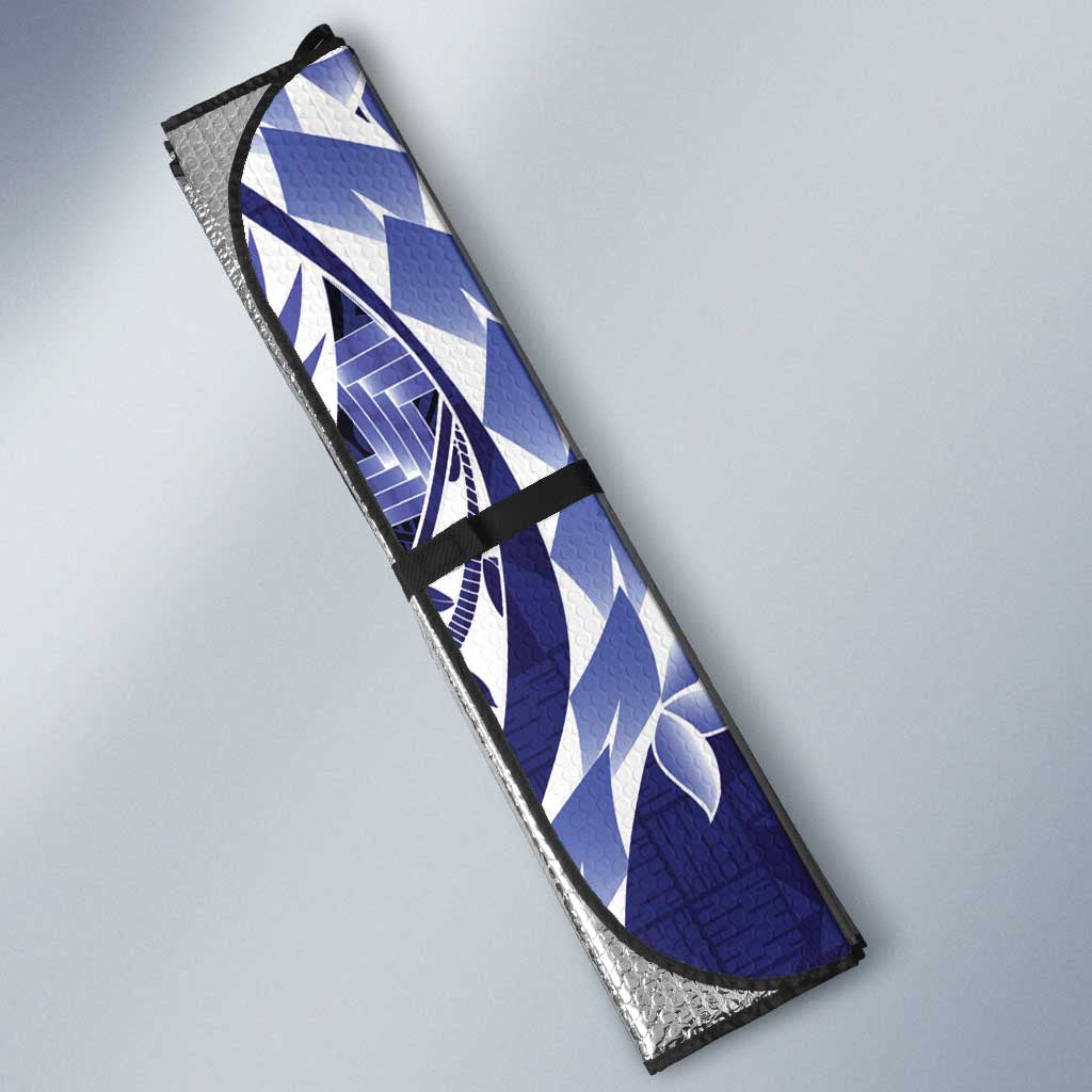 Tonga Queen Salote College Auto Sun Shade Centenary Navy Version