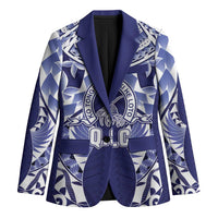 Personalised Tonga Queen Salote College Blazer Centenary Navy Version