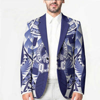 Personalised Tonga Queen Salote College Blazer Centenary Navy Version