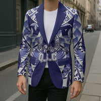 Personalised Tonga Queen Salote College Blazer Centenary Navy Version