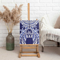 Tonga Queen Salote College Canvas Wall Art Centenary Navy Version