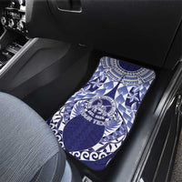 Personalised Tonga Queen Salote College Car Mats Centenary Navy Version